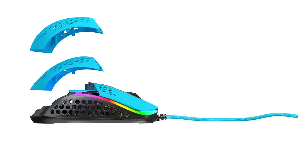 Компьютерная мышь Cherry Xtrfy M42 USB-A RGB Miami Blue teh0014057 - фото 5