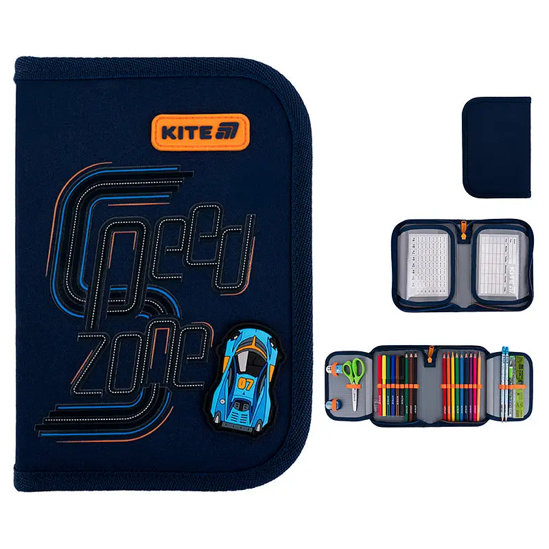 Пенал Kite Speed ​​Zone синий (K25-622H-4) - фото 2