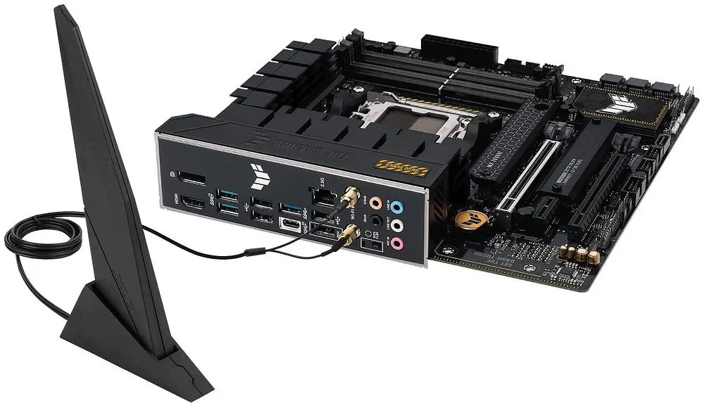 Материнська плата ASUS TUF GAMING B650M-PLUS WIFI (TUF GAMING B650M-PLUS WIFI) (Socket AM5, AMD B650, Micro-ATX) - фото 5