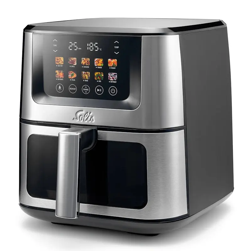Мультипіч (аерогриль) Solis Air Fry & Dry XL 7,5 л срібляста (97977) - фото 2