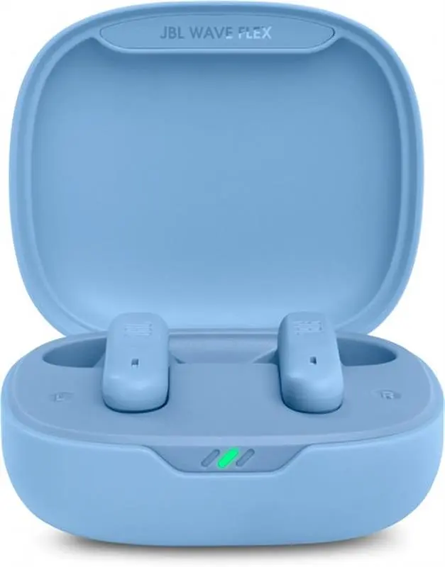 Bluetooth-гарнітура JBL Wave Flex Blue (JBLWFLEXBLU) - фото 2