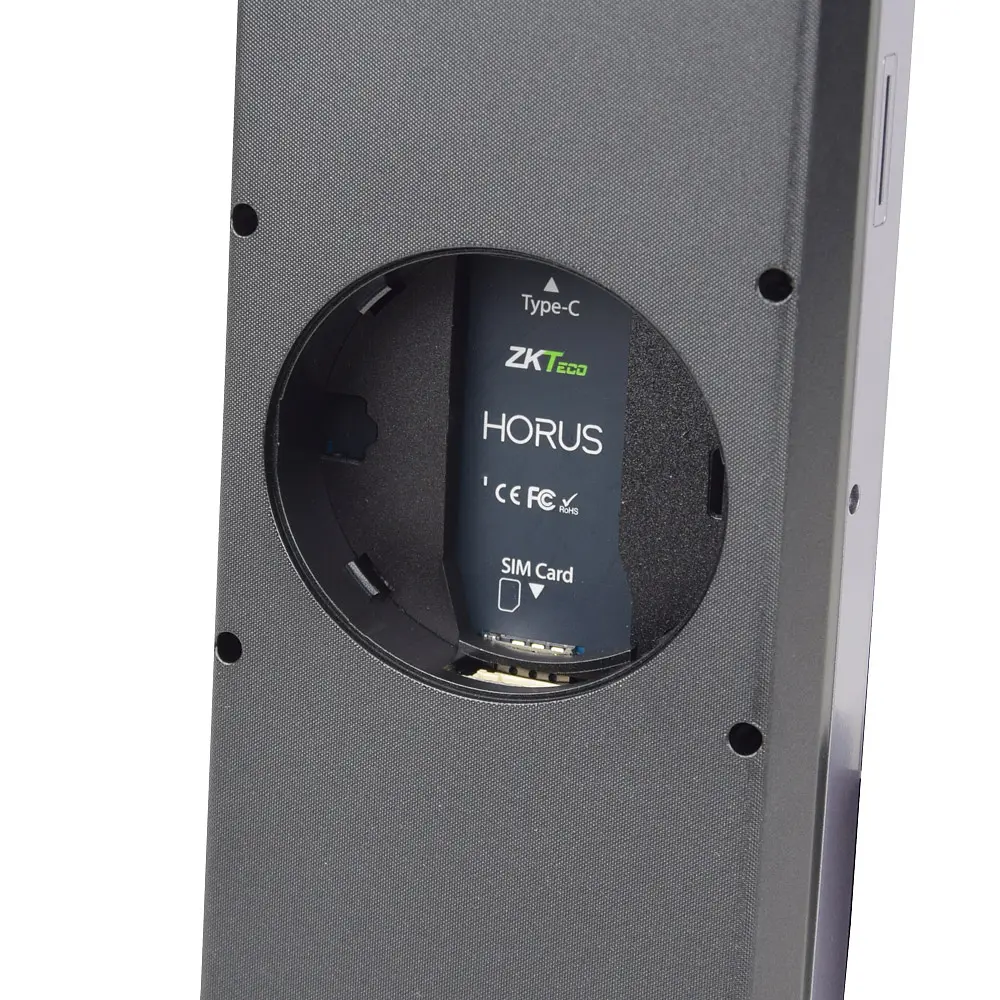 Біометричний термінал контролю доступу з WiFi ZKTeco Horus E1-FP [ID] ADMS з розпізнаванням облич, відбитків пальців і зчитувачем Mifare (220194) - фото 5
