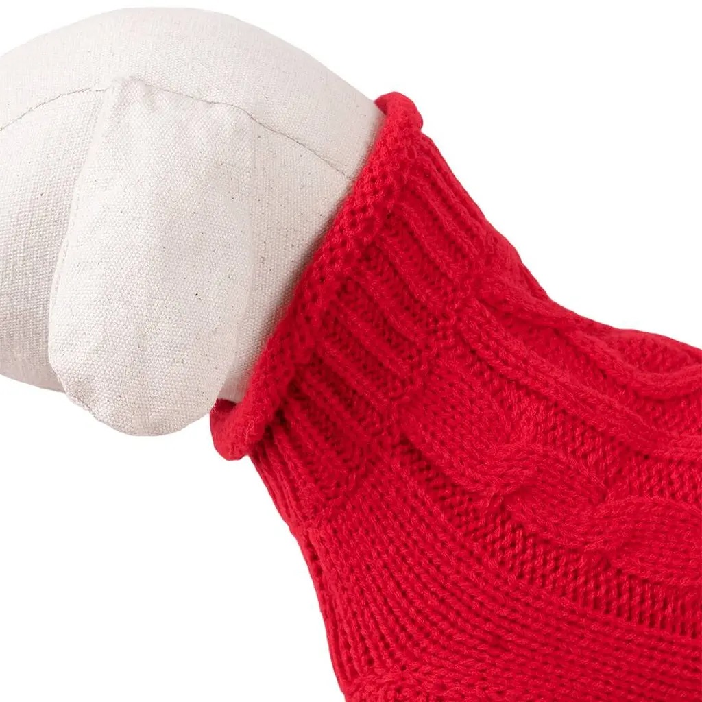 Happet В'язаний светр для собак, червоний, XL, 40 см, (51XL) - фото 3