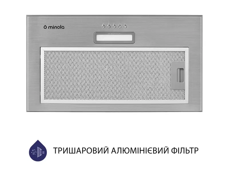Витяжка Minola HBI 5214 I 700 LED - фото 6