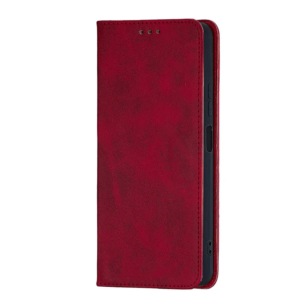 Чохол-книжка Premium Xiaomi Redmi Note 12 4G Dark Red