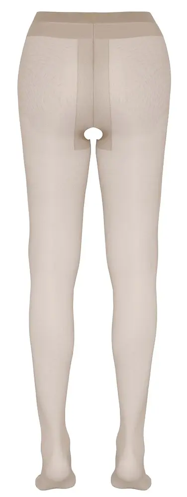 Колготки Cottelli Legwear з відкритим пахом, S (тілесний) - фото 5