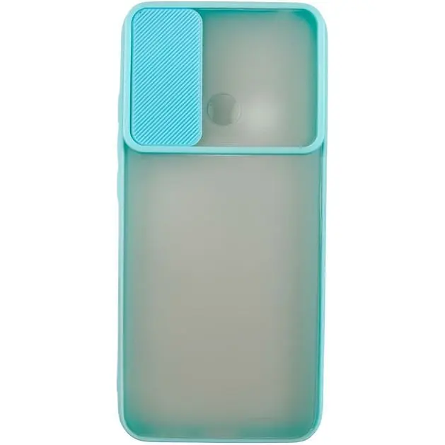 Бампер Totu Slide Camera Matt Case Xiaomi Redmi 9C Mint - фото 2