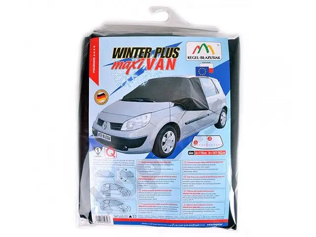 Чохол на лобове скло від замерзання 110 x 147 - 162 см Winter Plus Maxi Van - фото 4