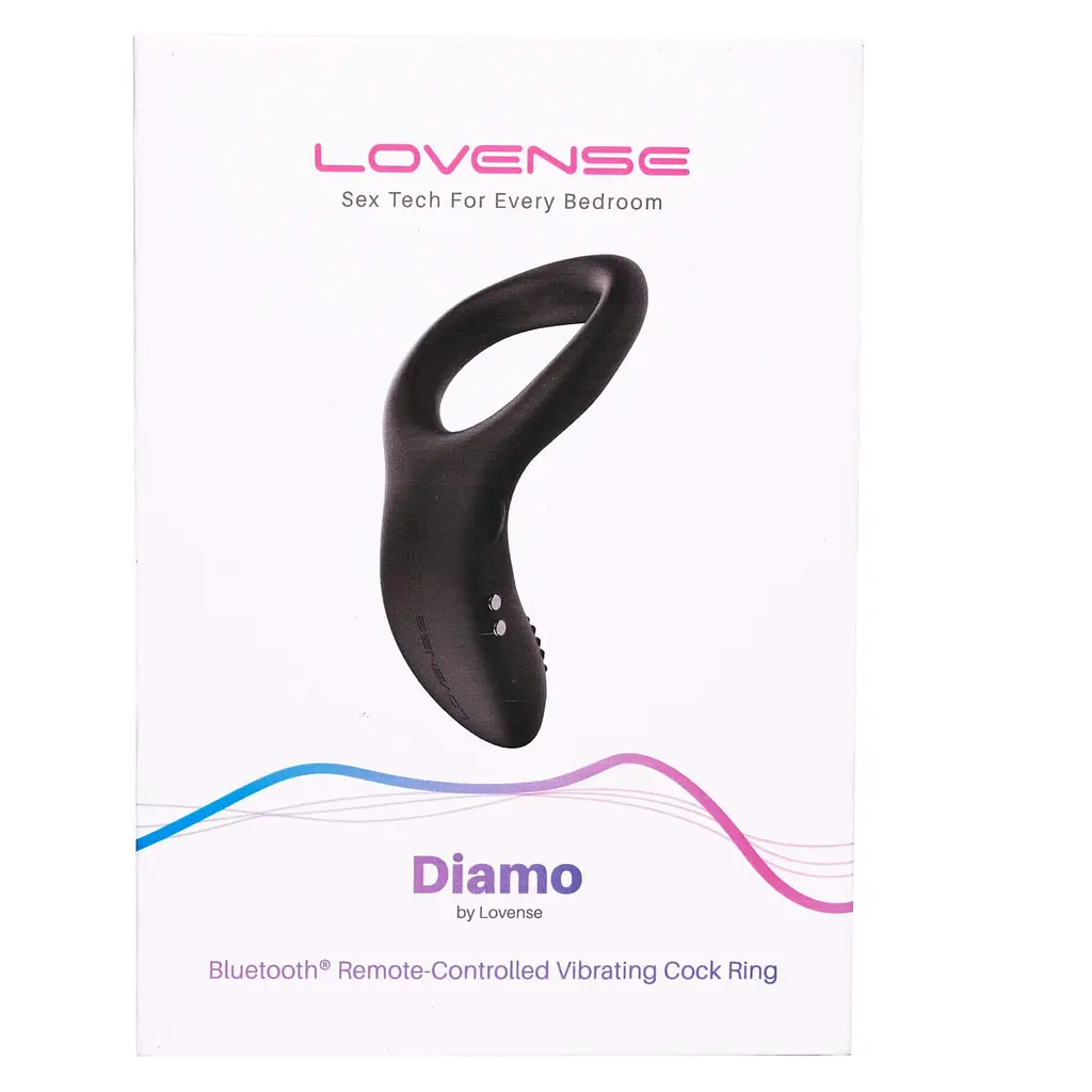 Смарт кільце-насадка на член Lovense Diamo Cock Ring Lovense SO4565 91096 - фото 2