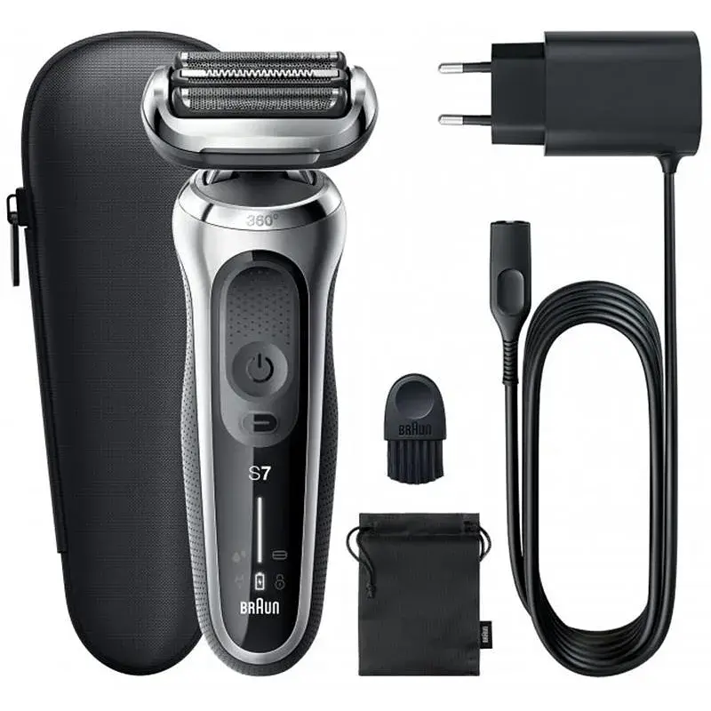 Електробритва Braun Series 7 71-S1000s Silver / Black - фото 4