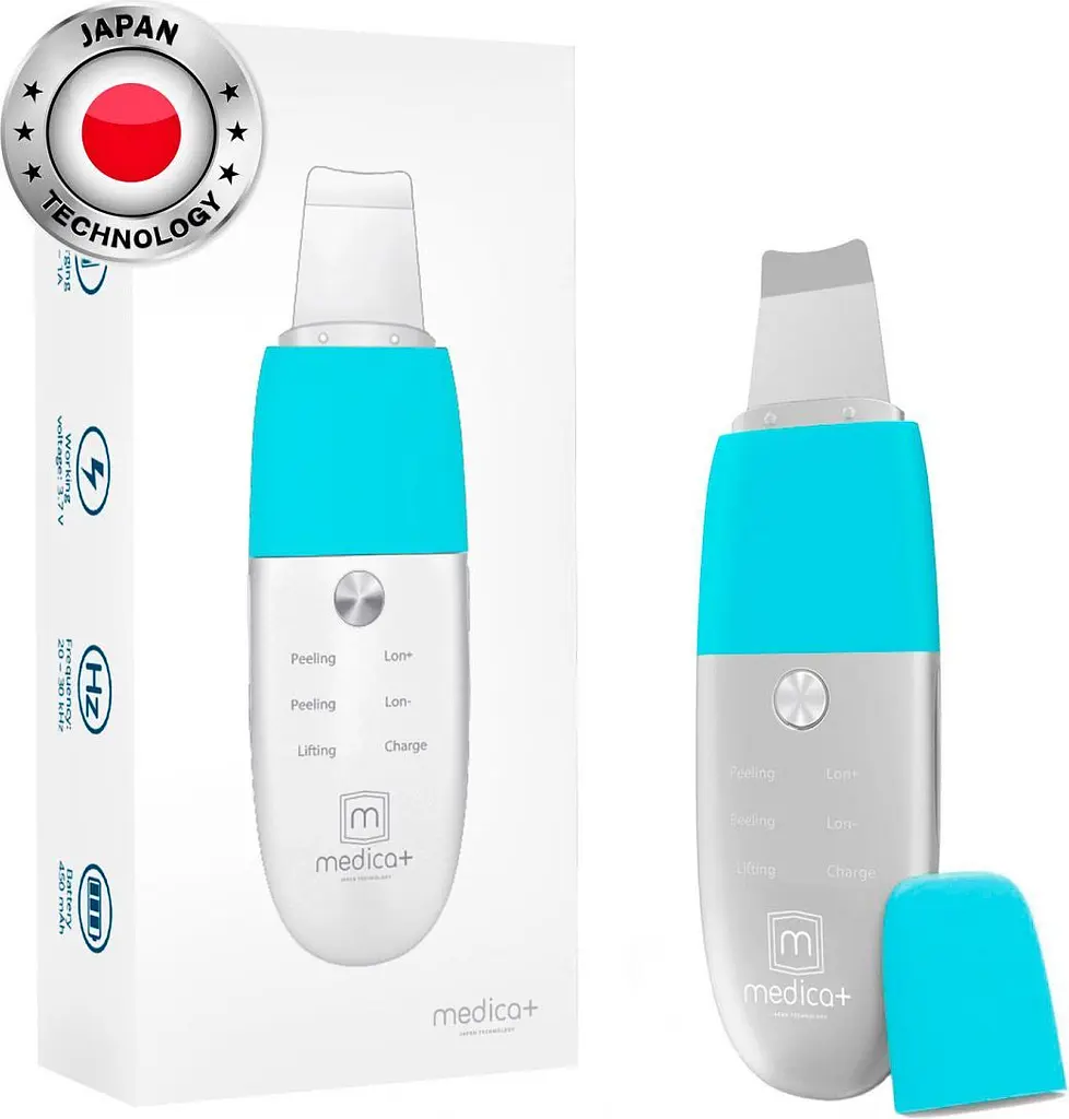 Ультразвуковий скрабер для чищення обличчя Medica+ Vibroskin 8.0 [79715] - фото 6