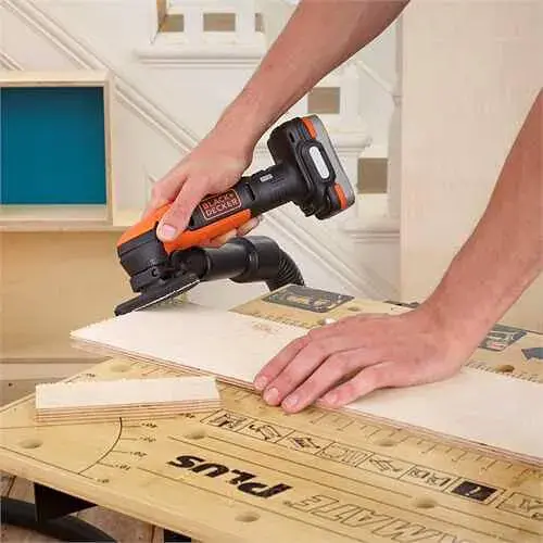 Вібраційна шліфмашина Black+Decker BDCDS12N [119616] - фото 6