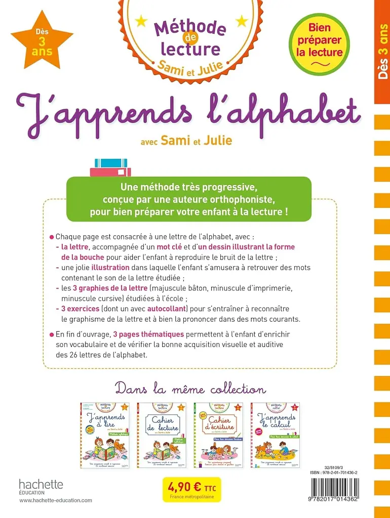 J'apprends l'alphabet avec Sami et Julie (des 3 ans) - фото 2