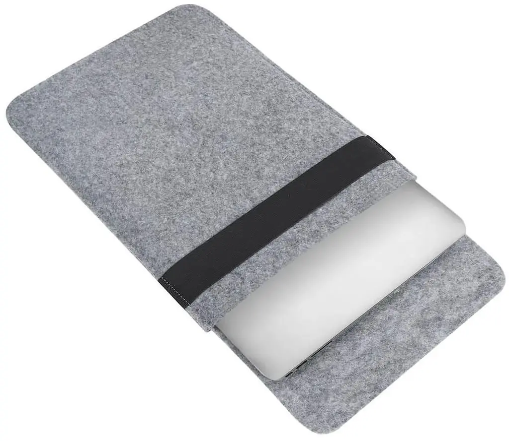 Чохол для ноутбука Gmakin 14 Macbook Pro Vertical Light Gray (GM16-14) - фото 3