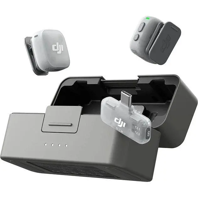Петличний мікрофон DJI Mic Mini 2 (2TX, 1 Mobile RX, зарядний кейс) - фото 6