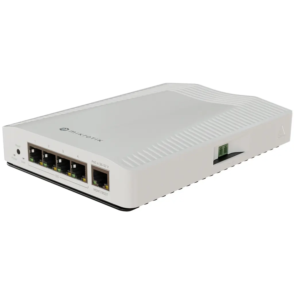 Комутатор Mikrotik CCRS304-4XG-IN, 1x10/100/1000, 4x1G/2.5G/5G/10G Ethernet - фото 3
