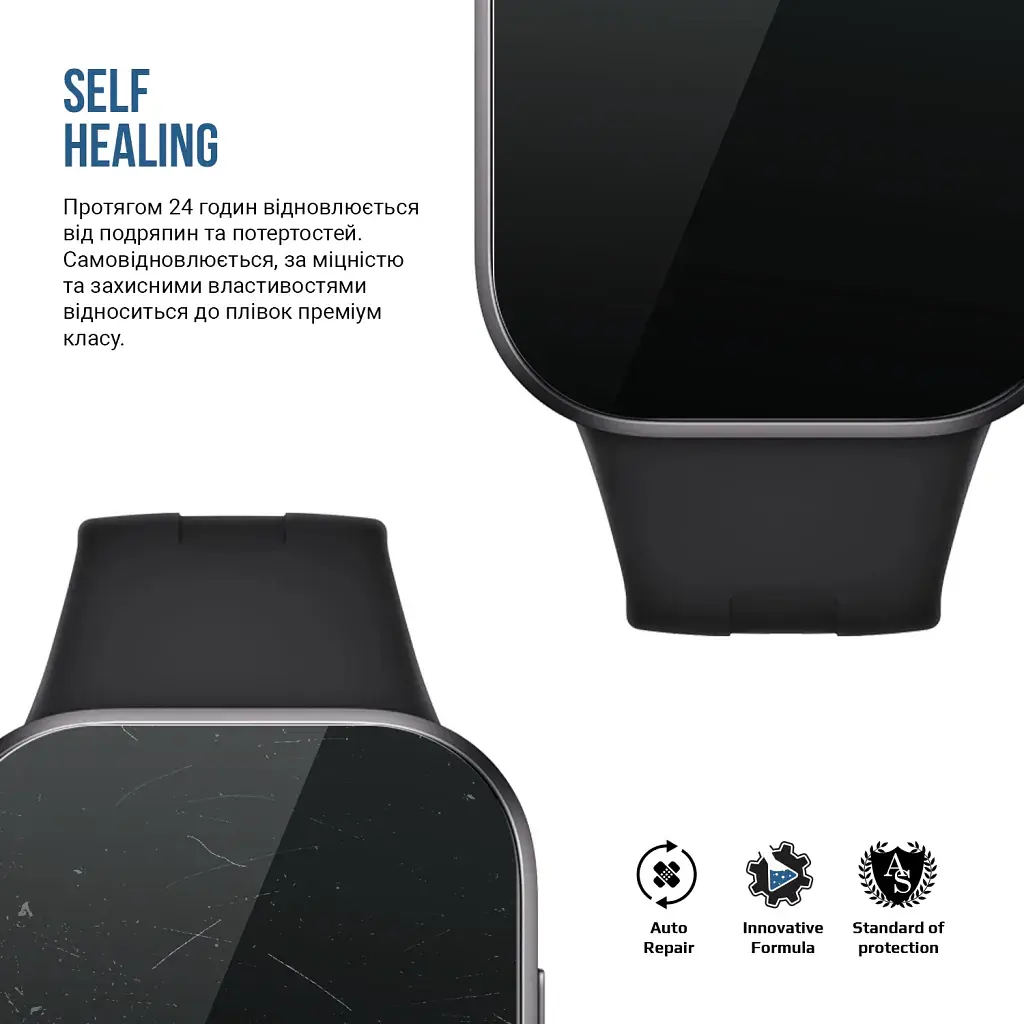 Плівка захисна Armorstandart Matte hydrogel Xiaomi Redmi Watch 6 Active 6 pcs (ARM94029) - фото 3
