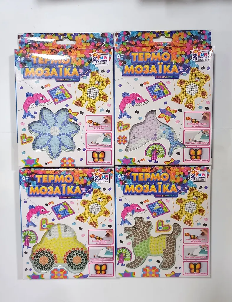 Термомозаїка 35814 4FUN Game Club, в коробці (6966804260153) Микс - фото 4