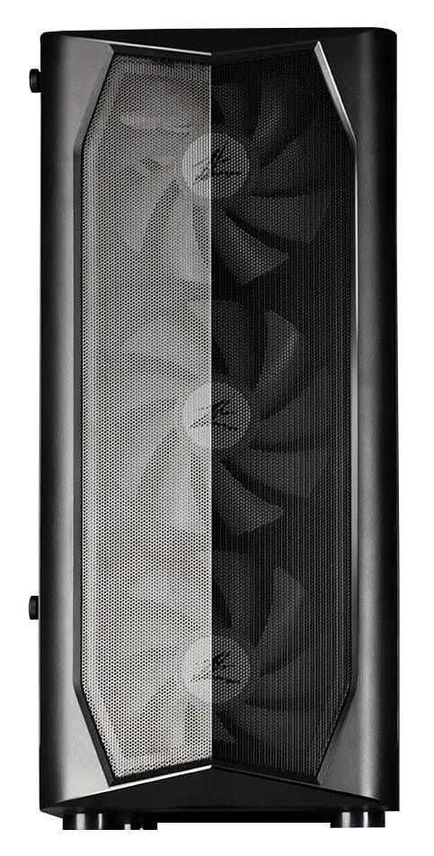 Корпус Zalman N4 Rev.1 Tempered Glass без БЖ Black (N4REV.1) Без БП - фото 4