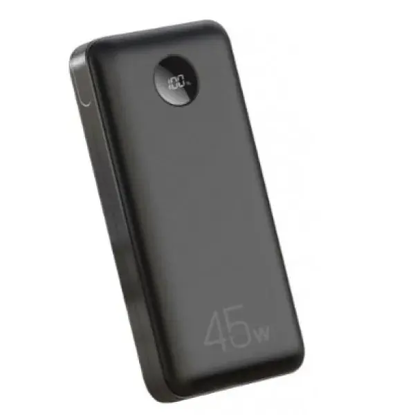 Внешний аккумулятор XO PR203 45W 2 USB+Type-C QC и PD3.0 20000mAh черный - фото 3