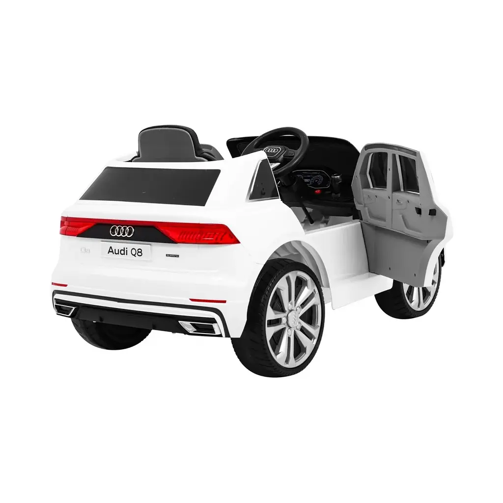 Електромобіль Ramiz Audi Q8 LIFT 12 В на пульті керування, чорний (PA.JJ2066.CZ) - фото 4