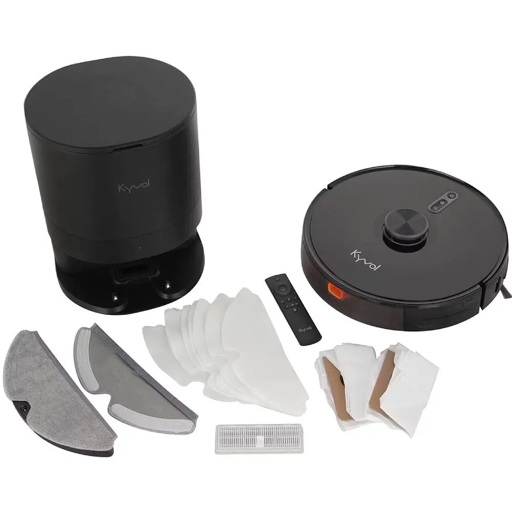 Робот пилосос Kyvol Cybovac S31 Lidar/110ml+500ml/5200 mA/3000 pa/Google Assistant,Amazon Alexa - фото 4