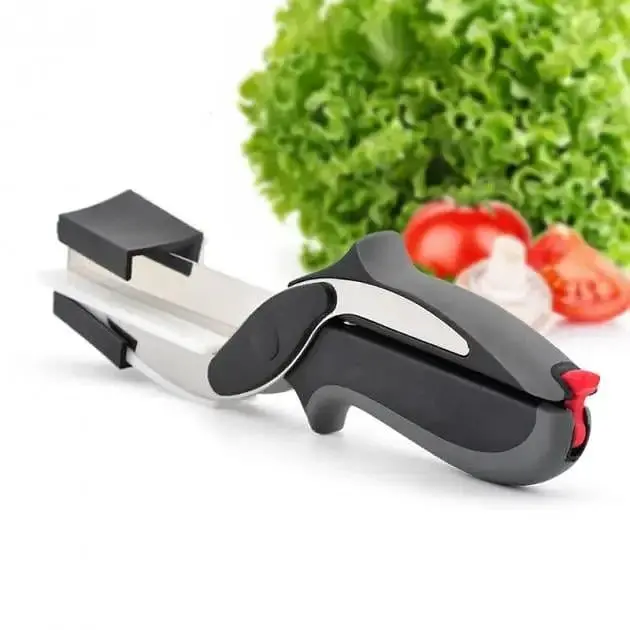 Універсальні кухонні ножиці-ніж Clever Cutter 3в1 з обробною дошкою - фото 3