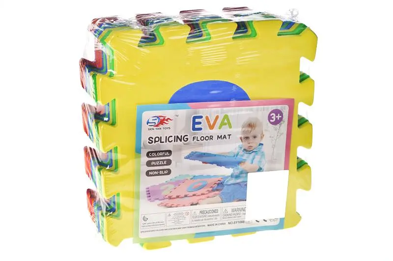 Дитячий килимок пазл SY1088-5 EVA (10 штук) розмір пазла 30x30x1см YG Toys