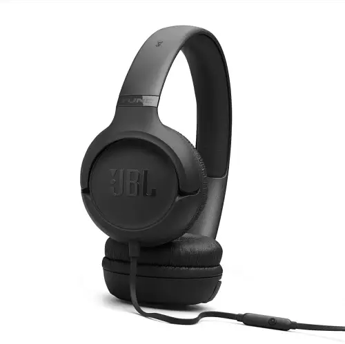 Навушники JBL Tune 530, Black, 3.5 мм, мікрофон, однокнопковий пульт керування, технологія "Pure Bass", складний дизайн, підтримка Siri та Google Now (JBLT530BLK) - фото 4