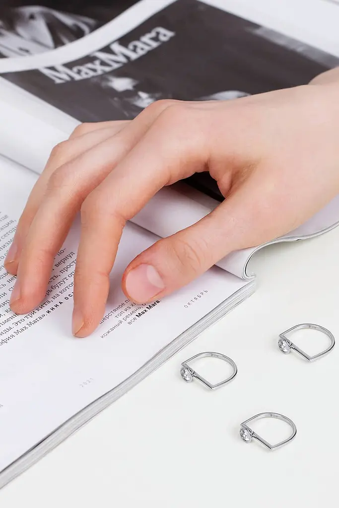 Срібна каблучка (3954) 18 - фото 8