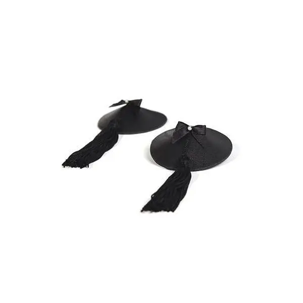 Пестіс Bijoux Indiscrets Burlesque pasties ORIGINAL BLACK, One size - фото 2