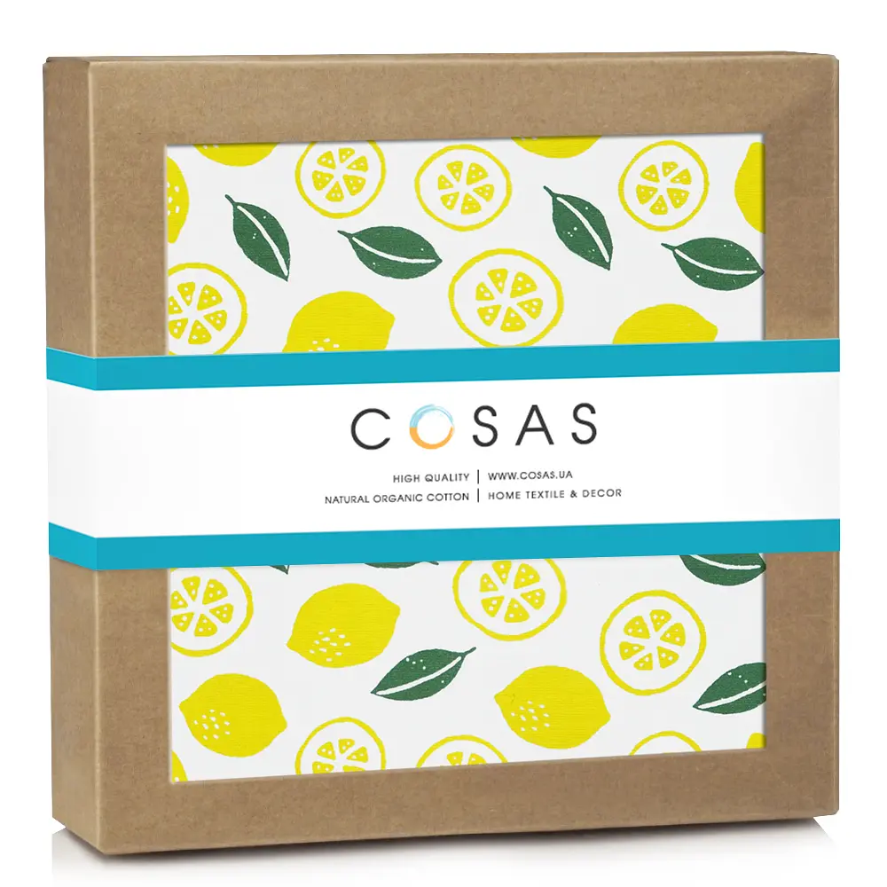 Фланелеві пелюшки 80х100 LEMONS COSAS (4822052143865)