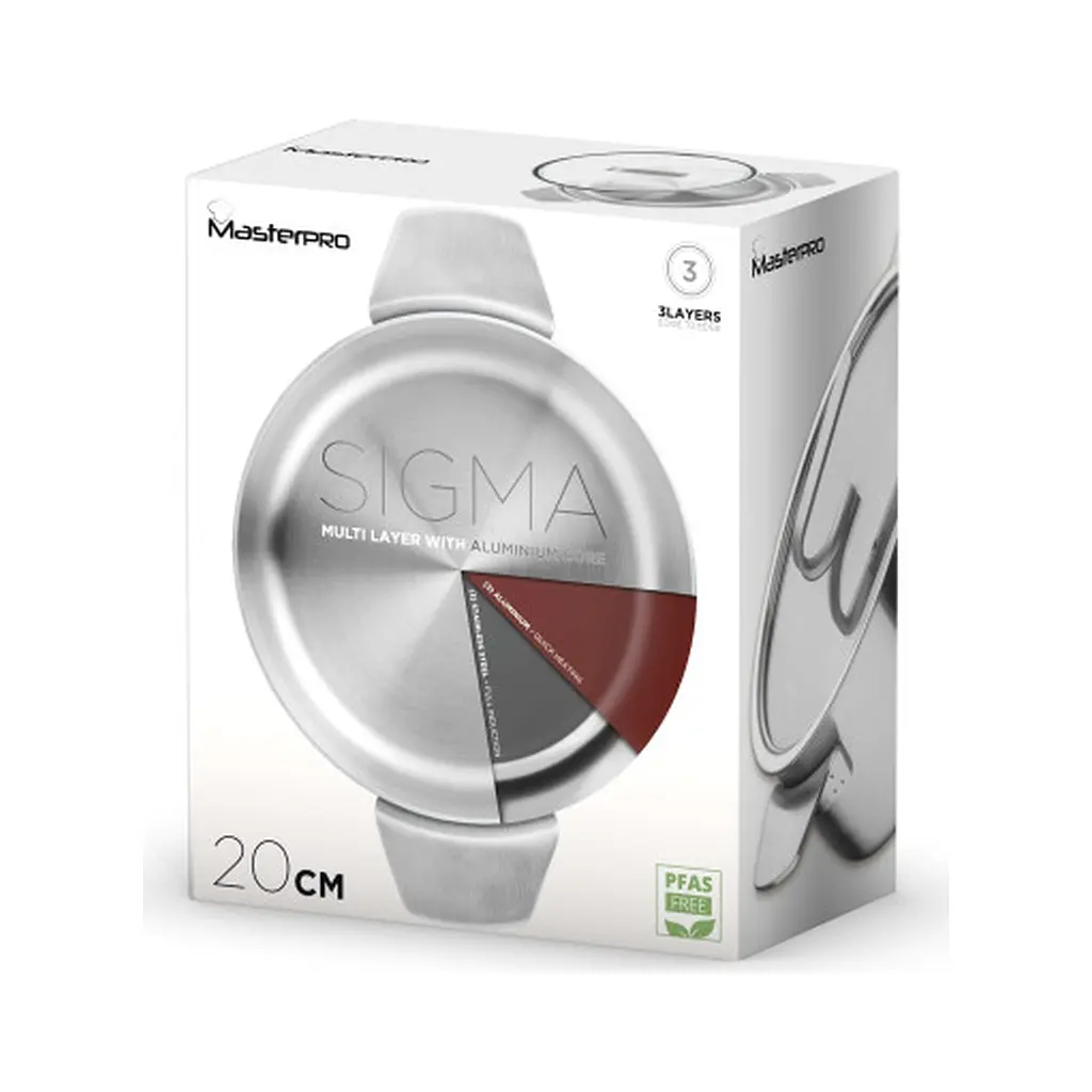 Каструля MasterPro Sigma, з кришкою 2.9 л (BGMP-1665-MM) - фото 8