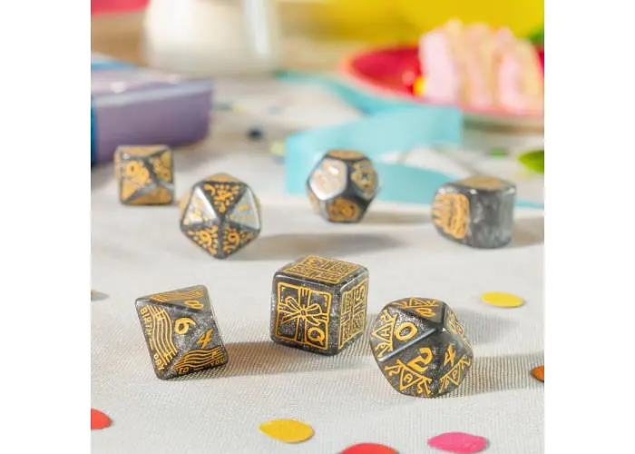Набір кубиків Happy Birthday Dice Set: Confetti , 7 шт. (RHPB03) - фото 5