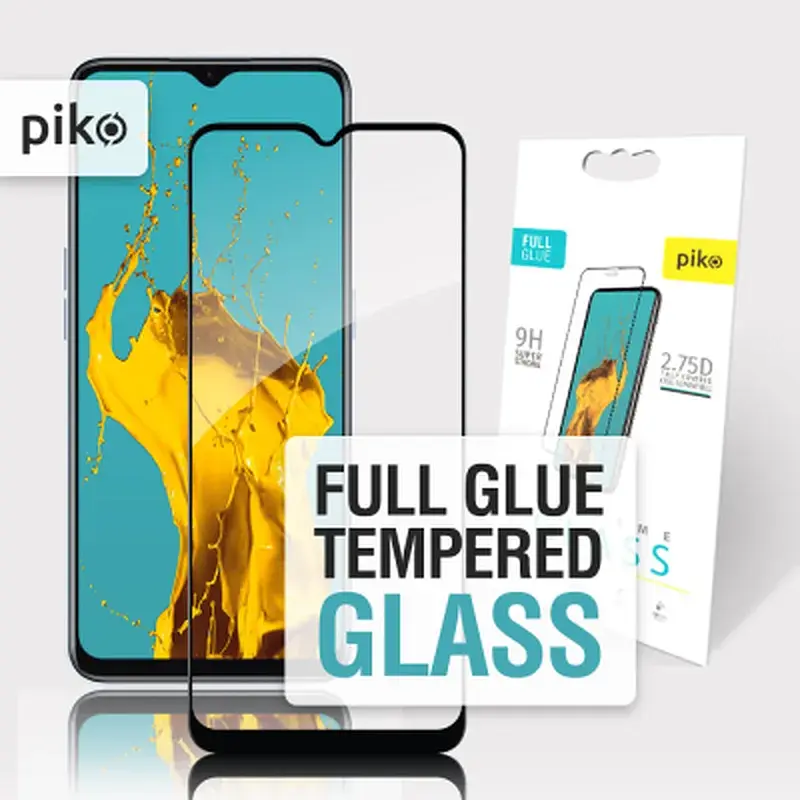 Скло захисне Piko Full Glue Realme V20 Black (1283126559457) - фото 5