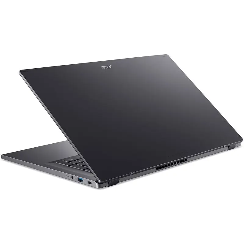 Ноутбук Acer Aspire 17 A17-51M с процессором Intel Core 7 150U pana la 5.4GHz, 17.3'' Full HD, IPS, 16GB LPDDR5 RAM, 512GB SSD, Intel® графикой, No OS, Steel серый - фото 7