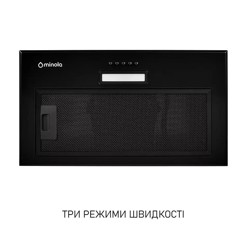 Витяжка повновбудована Minola HBI 5614 BLF 1000 LED - фото 4