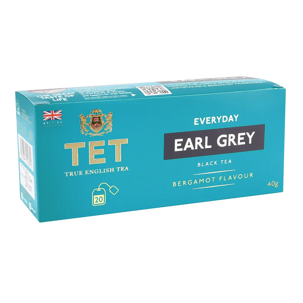 Чай чорний ТЕТ Everyday Earl Grey 40 г (20 шт. х 2 г) (950779) - фото 2