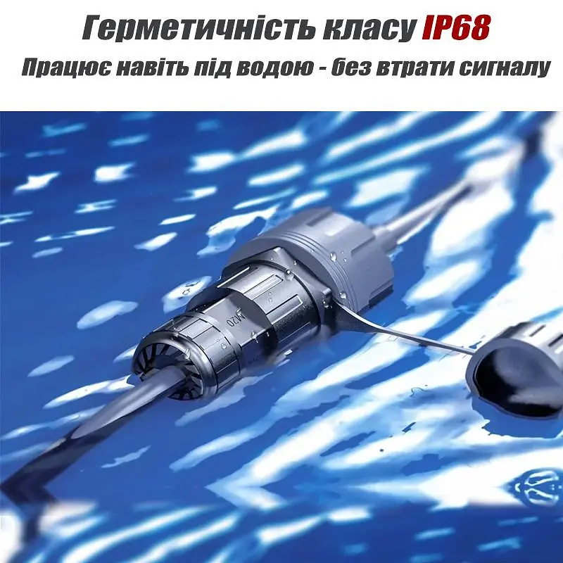 Водонепроникний комплект 2 шт для тарілки та роутера Starlink Ethernet RJ45 Adapter Gen 3 /Mini - фото 2