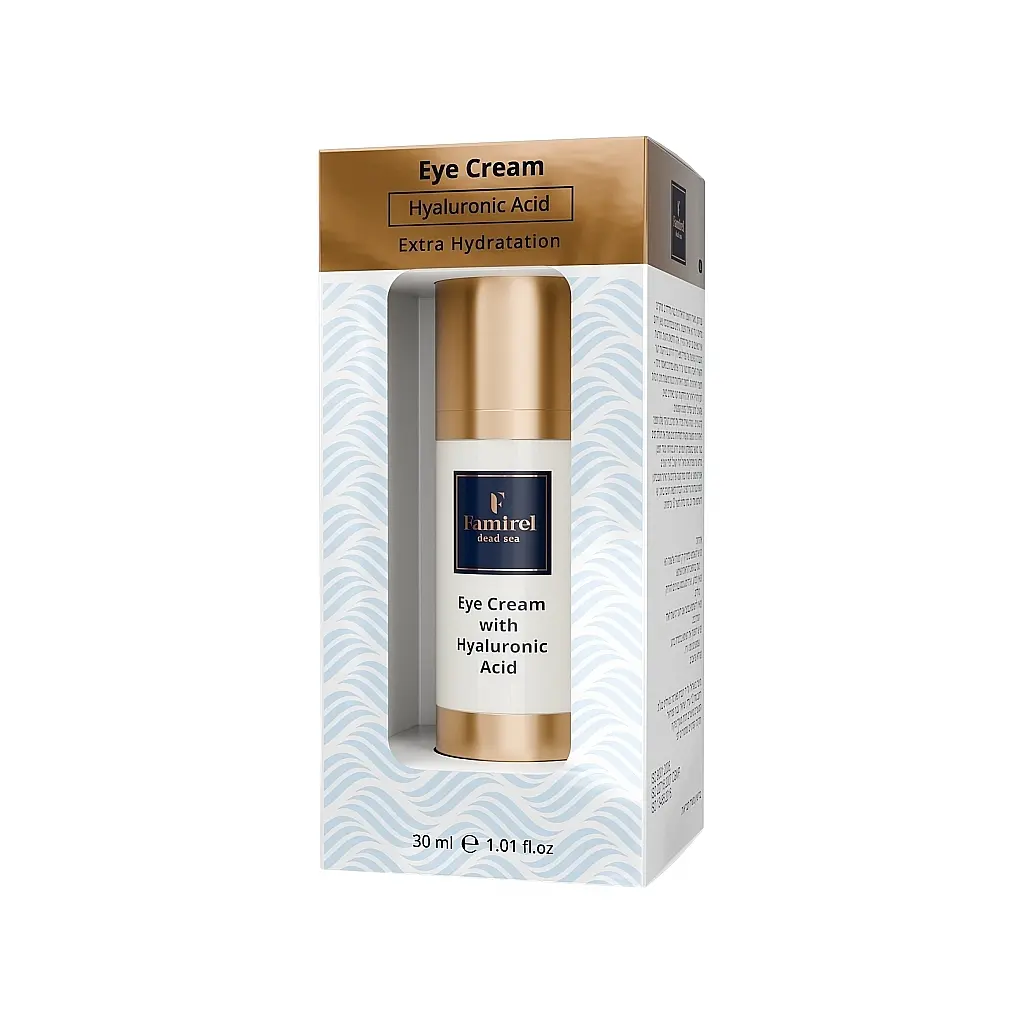 Крем для шкіри навколо очей Famirel Hyaluronic Acid Extra Hydration Eye Cream 30 мл (7290114085366) - фото 3