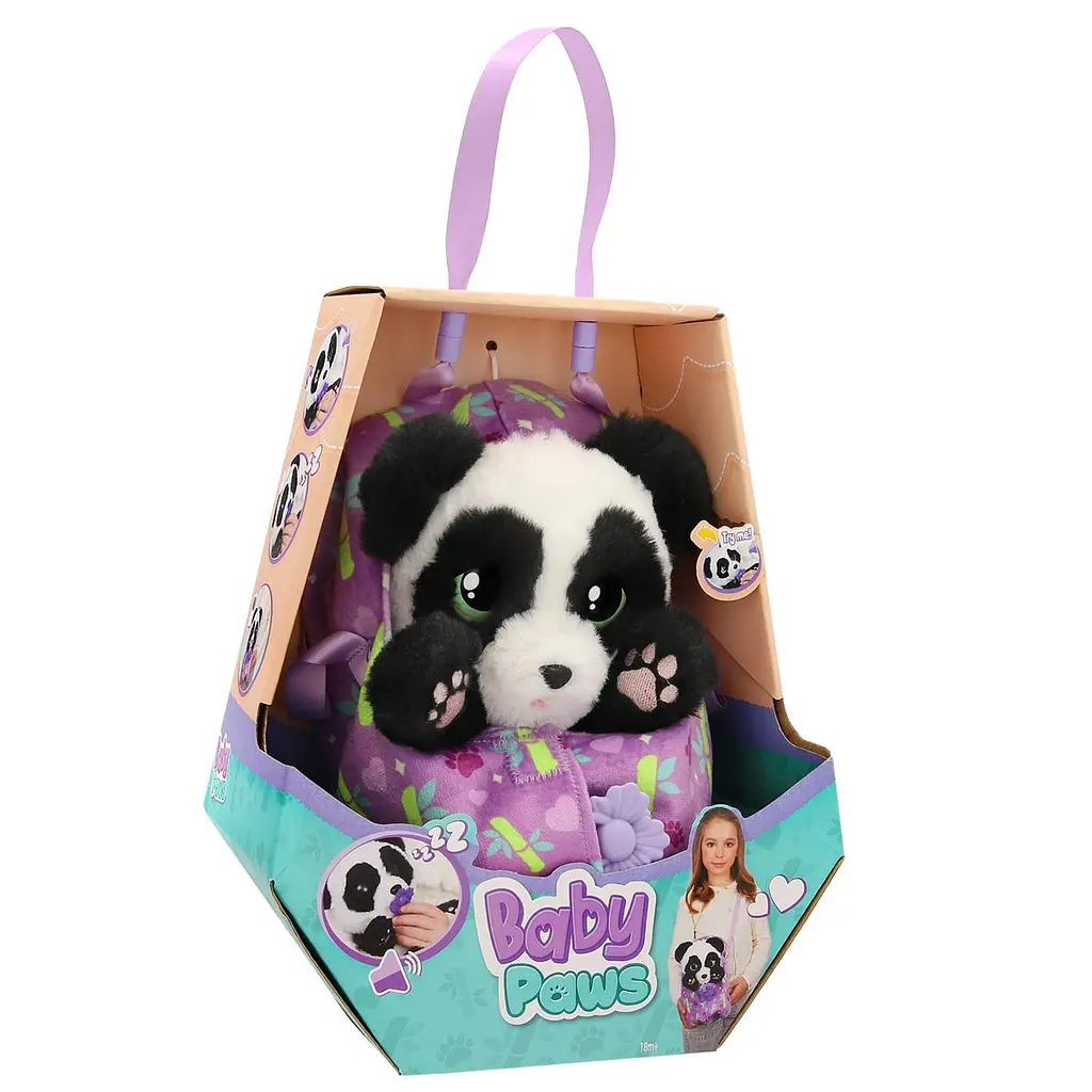 Інтерактивна іграшка BABY PAWS W3 – МАЛЮК ПАНДА (з аксес.) Baby Paws 927667IM - фото 10