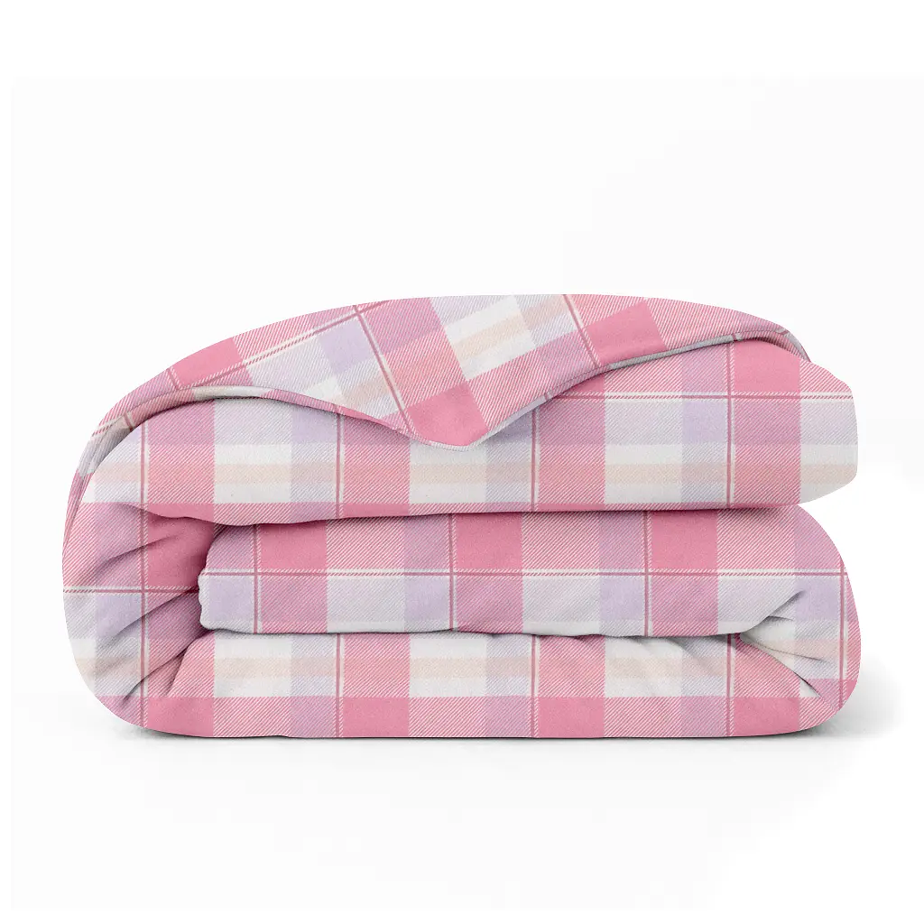 Дитяча постільна білизна фланель в ліжечко AMETHYST TARTAN CS4 COSAS (4822052500514) - фото 3