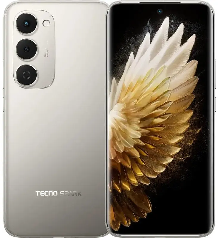 Смартфон Spark 40 PRO+ (KM7) 6.78" 8/256ГБ, 2SIM, 5200мА•год, Moon Titanium TECNO teh0019220