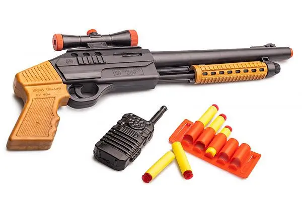 Іграшковий дробовик "Bodyguard" з м'якими кулями Golden Gun 921GG - фото 2