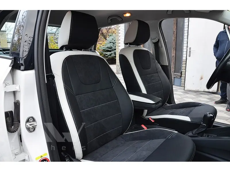 Авточохли модельні MW Brothers для Skoda Fabia III c 2015 - фото 7