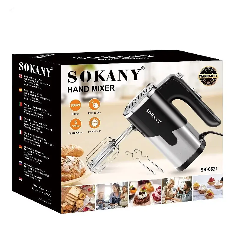 Міксер Sokany SK-6621 800 Вт (2178686257) - фото 3