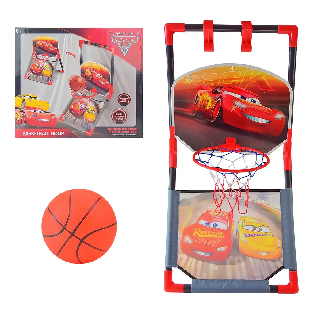 Баскетбольний набір Disney Cars з кільцем та надувним м'ячем (EODS-39881A)