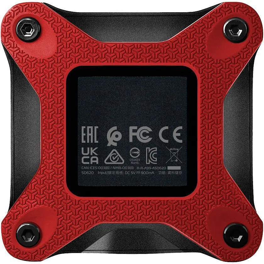 Зовнішній SSD накопичувач ADATA SD620 512GB Red [SD620-512GCRD] [155354] - фото 2