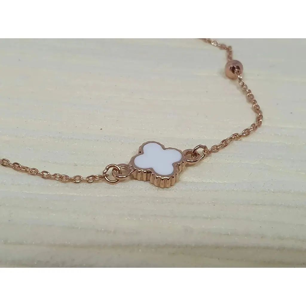 Золотий браслет Tango (Якірне) з емаллю. 820189Е - фото 2