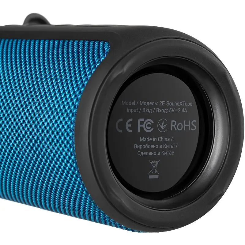 Портативна акустика 2E SoundXTube TWS MP3 Wireless Waterproof Blue (2E-BSSXTWBL) - фото 5